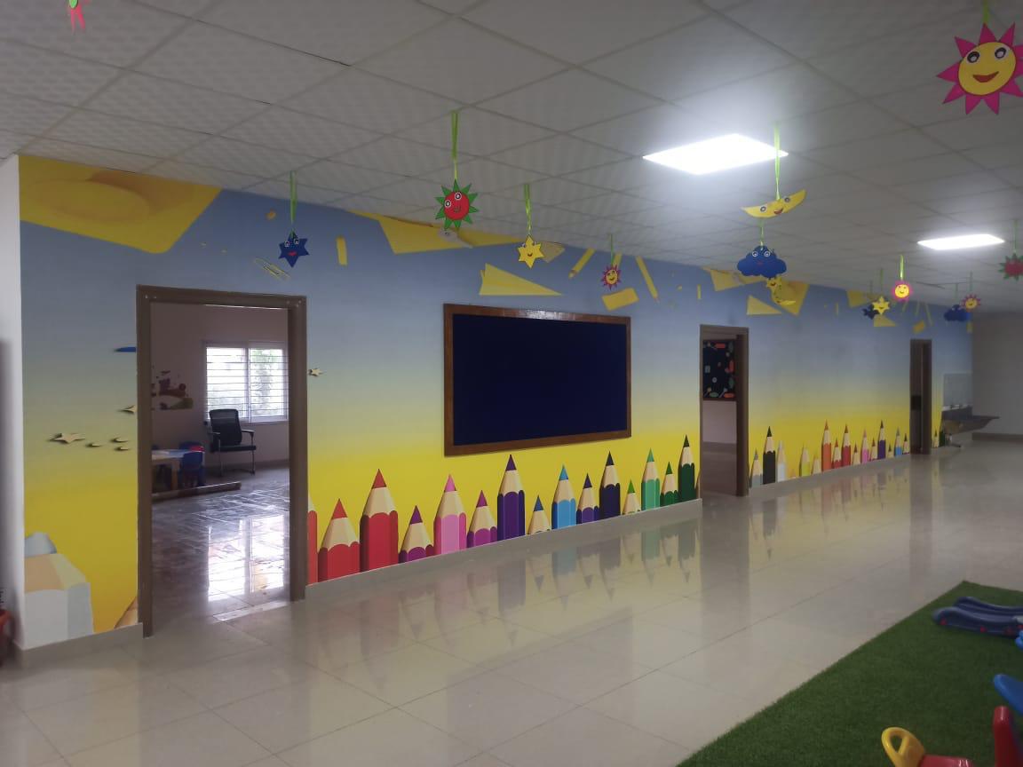 School Decorative Wallpaper